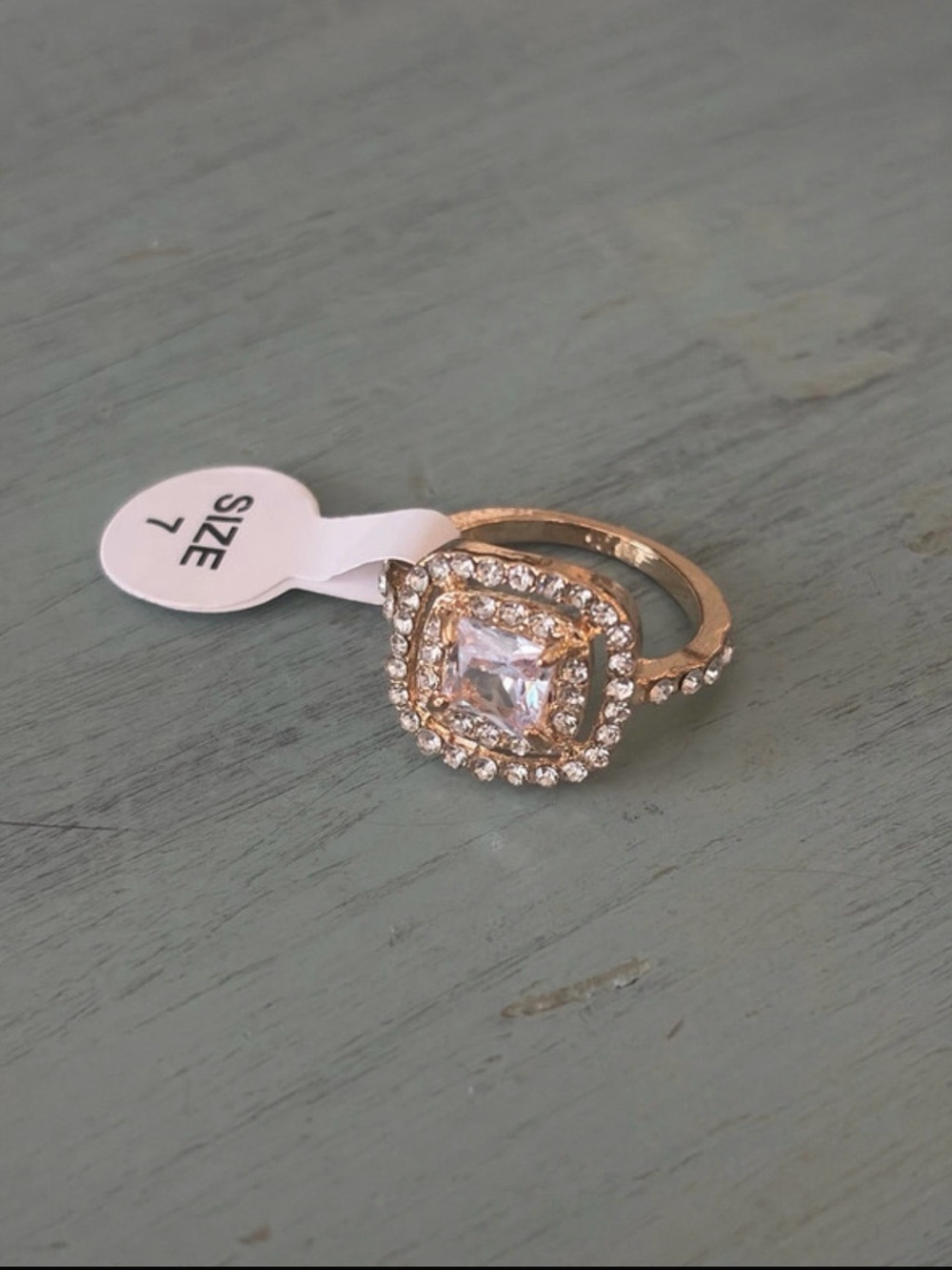 Gold-Tone Ring - Size 7